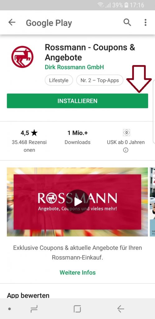 Rossmann App 1