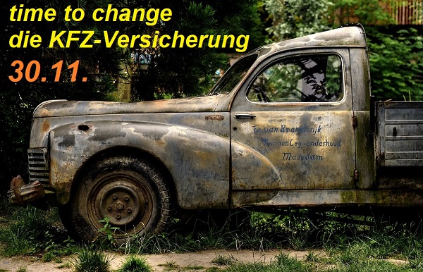time to change die KFZ-Versicherung