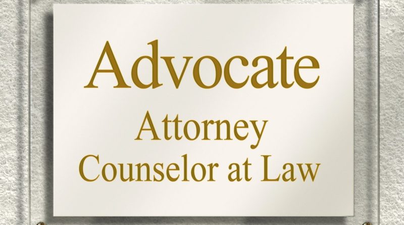 Wenn man einen Anwalt braucht